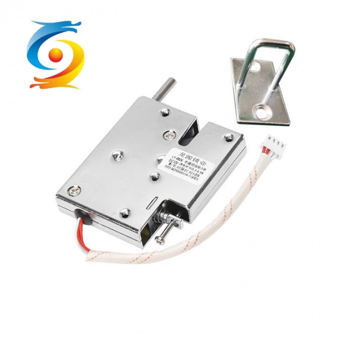 Magnetic Electric Lock Solenoid Automatic 12v Electronic Lock Electromagnetic 0