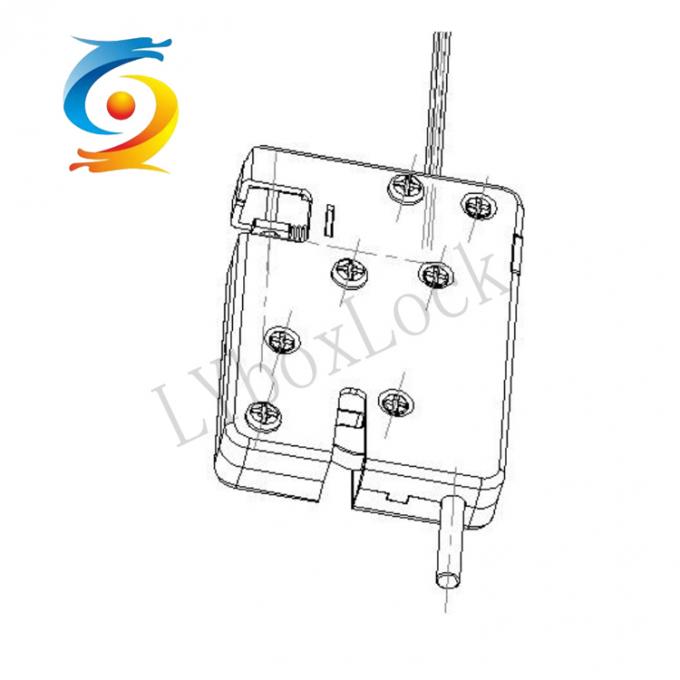 ODM Magnetic Parcel Locker Locks Electronic Smart Storage Lock 0