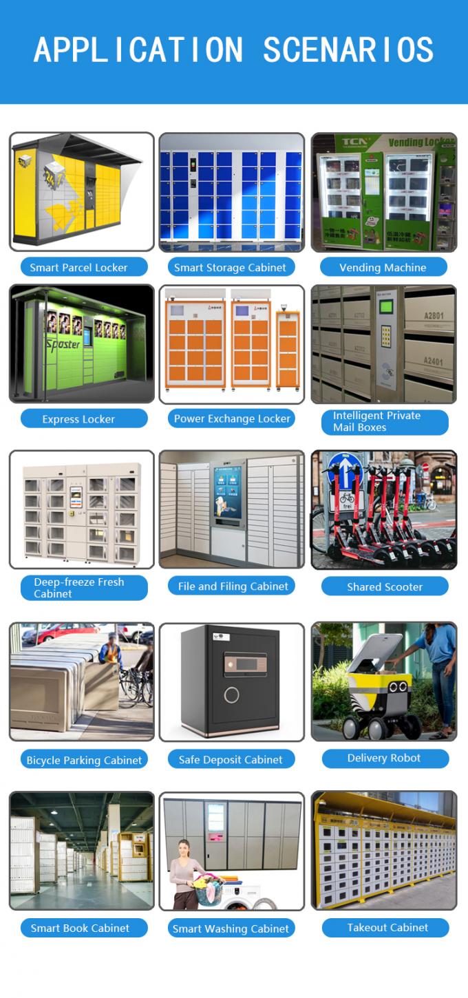 Parcel World Electromagnetic Solenoid Cabinet Lock For Automatic Delivery Locker 1