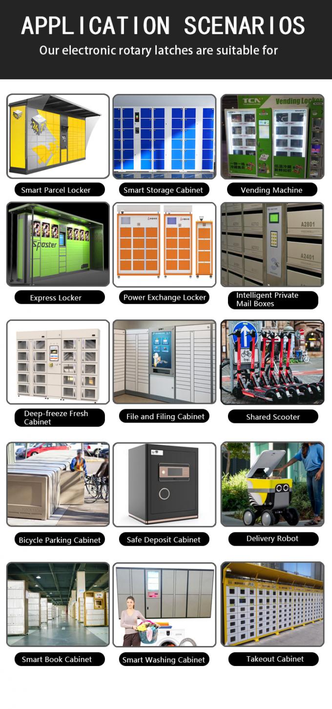 Smart mailbox accessories of Locks for the cabinet 1