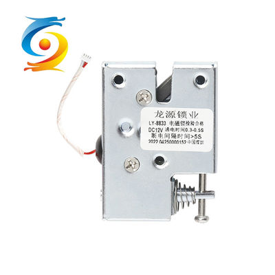 30W Electric Solenoid Lock 12V DC Security Locking System -40.C~80.C Operation Resistant