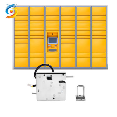 Convenient Storage Solution DC12/DC24V Smart Locker Lock 258g 80mmx80mmx14mm